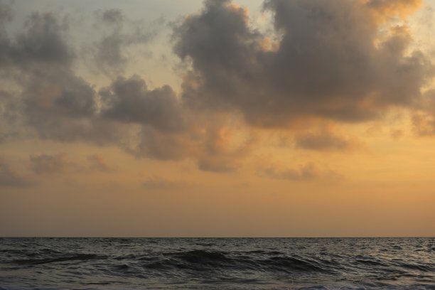 海洋上的日落图片 海洋上的日落图片下载