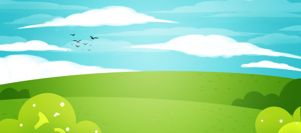 草原蓝天背景图片 草原蓝天背景图片下载