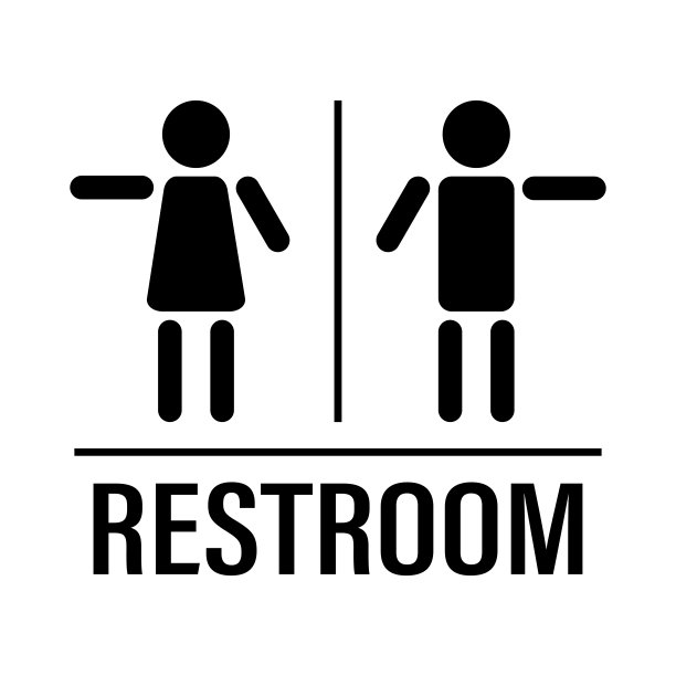 男性和女性的性别符号孤立在白色背景上。卫生间标语。人类黑象形图。极简主义的厕所标志。人们用手势表示图标。图片 男性和女性的性别符号孤立在白色背景上。卫生间标语。人类黑象形图。极简主义的厕所标志。人们用手势表示图标。图片下载