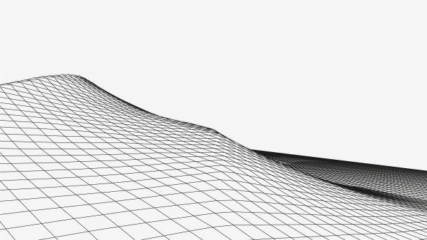 抽象的数字景观。线框景观背景。3d未来矢量插图。图片 抽象的数字景观。线框景观背景。3d未来矢量插图。图片下载