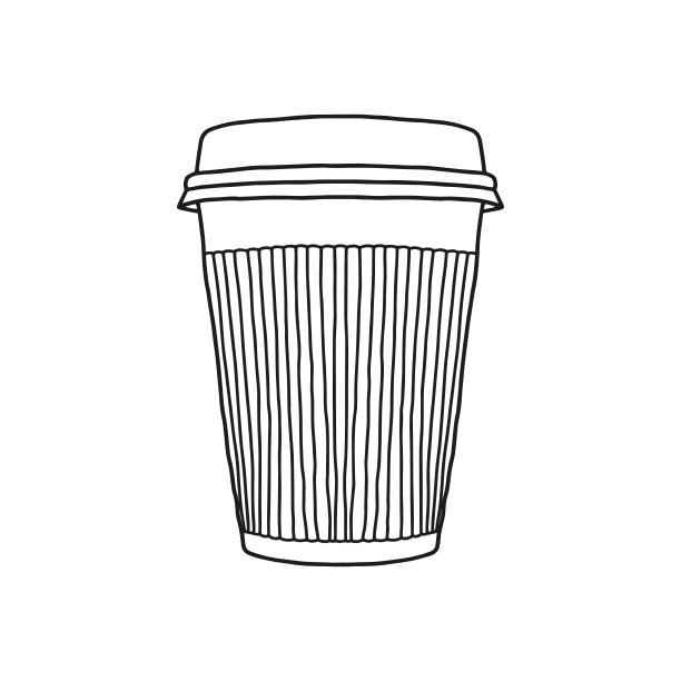 拿走咖啡杯的图标。图片 拿走咖啡杯的图标。图片下载