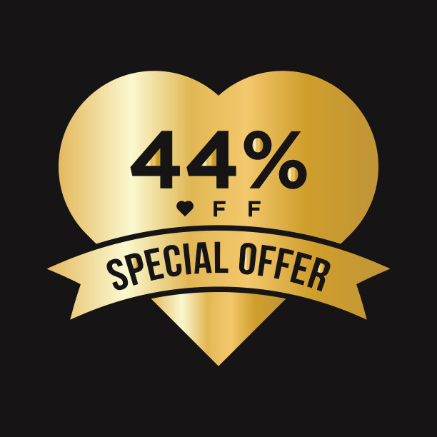 44%折扣促销横幅。特别报价,事件,情人节销售,假日折扣标签模板图片 44%折扣促销横幅。特别报价,事件,情人节销售,假日折扣标签模板图片下载
