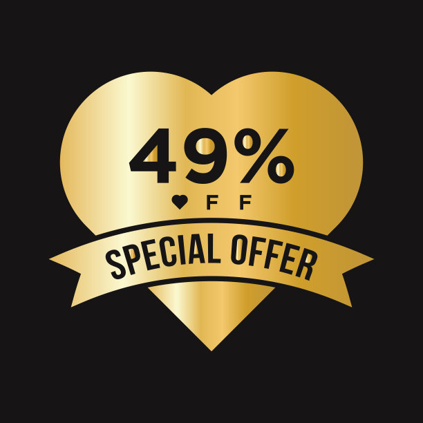 49%折扣促销横幅。特别报价,事件,情人节销售,假日折扣标签模板图片 49%折扣促销横幅。特别报价,事件,情人节销售,假日折扣标签模板图片下载