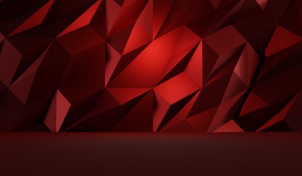 暗红色抽象的外部背景。几何墙。3D渲染图片 暗红色抽象的外部背景。几何墙。3D渲染图片下载