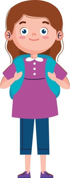 小女孩站着图片 小女孩站着图片下载