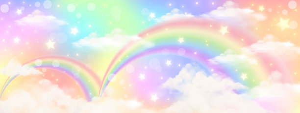 全息幻想彩虹独角兽背景与云。淡色的天空。神奇的景观,抽象的神话般的图案。可爱的糖果壁纸。向量。图片 全息幻想彩虹独角兽背景与云。淡色的天空。神奇的景观,抽象的神话般的图案。可爱的糖果壁纸。向量。图片下载