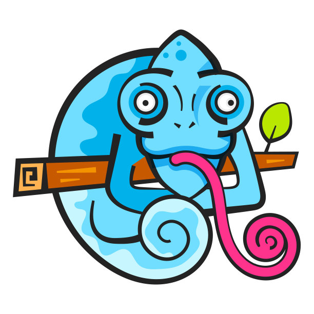 变色龙坐在树枝爬行动物上图片 变色龙坐在树枝爬行动物上图片下载