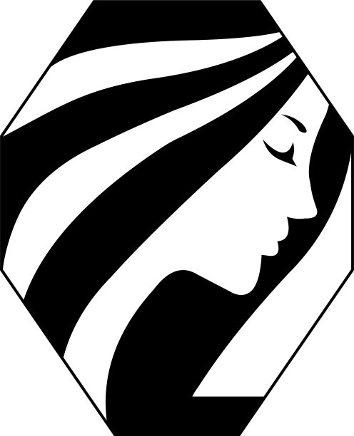 美女女孩logo模板图片 美女女孩logo模板图片下载