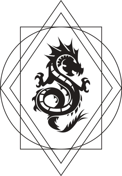 龙标志模板图片 龙标志模板图片下载