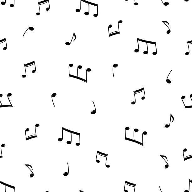 音符涂鸦绘制图案图片 音符涂鸦绘制图案图片下载