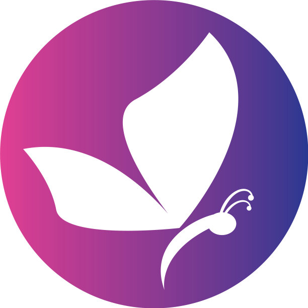 蝴蝶logo模板图标图片 蝴蝶logo模板图标图片下载