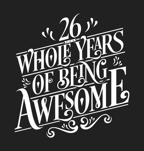 整整26年都很棒,26岁生日图片 整整26年都很棒,26岁生日图片下载