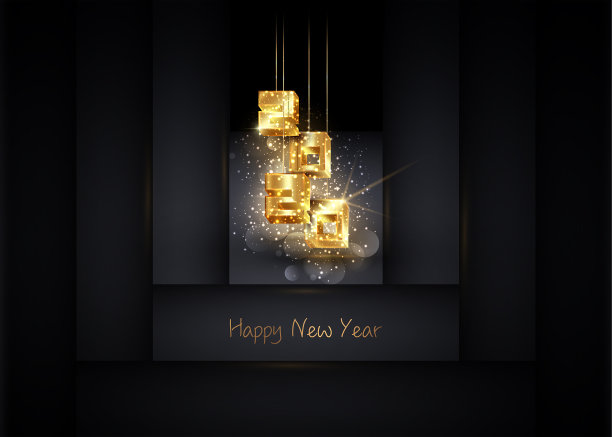 3d黄金2020圣诞和新年快乐横幅图片 3d黄金2020圣诞和新年快乐横幅图片下载
