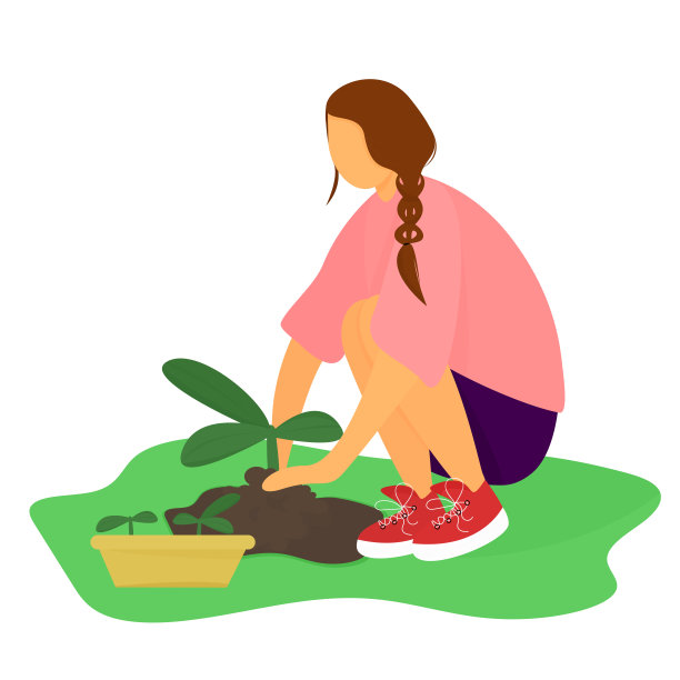 女人植物兰花图片 女人植物兰花图片下载
