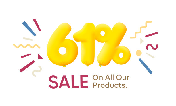 特价销售61%折扣3D号码黄色标签凭证矢量插图。打折季标签打六一折图片 特价销售61%折扣3D号码黄色标签凭证矢量插图。打折季标签打六一折图片下载