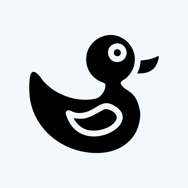 图标鸭子玩具。适合儿童的标志。字形风格。简单的设计可编辑。设计模板向量。简单的说明图片 图标鸭子玩具。适合儿童的标志。字形风格。简单的设计可编辑。设计模板向量。简单的说明图片下载