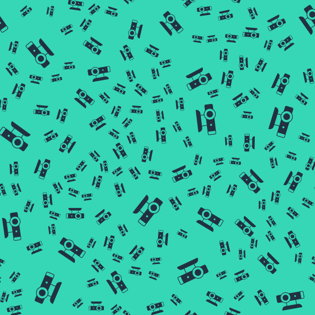 黑色网络摄像头图标隔离无缝图案上图片 黑色网络摄像头图标隔离无缝图案上图片下载