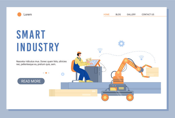 带有工人控制的智能行业网站图片 带有工人控制的智能行业网站图片下载