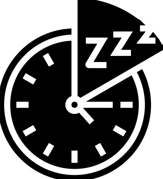 睡眠限制字形图标图片 睡眠限制字形图标图片下载