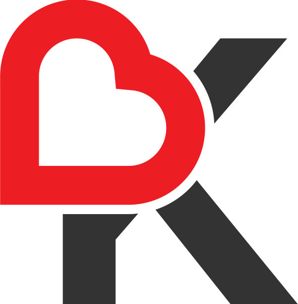 Logo心形字母k美丽的爱Logo图片 Logo心形字母k美丽的爱Logo图片下载