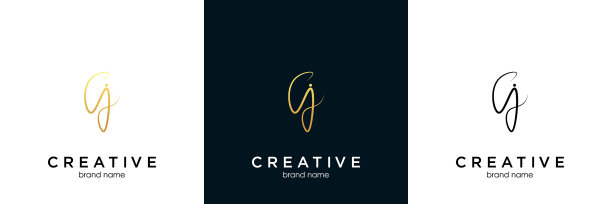 Gj首字母logo模板图片 Gj首字母logo模板图片下载