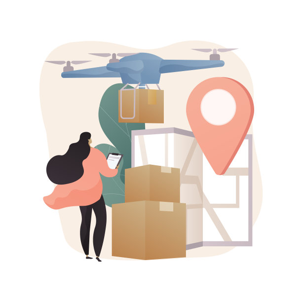 无人机交付抽象概念图片 无人机交付抽象概念图片下载