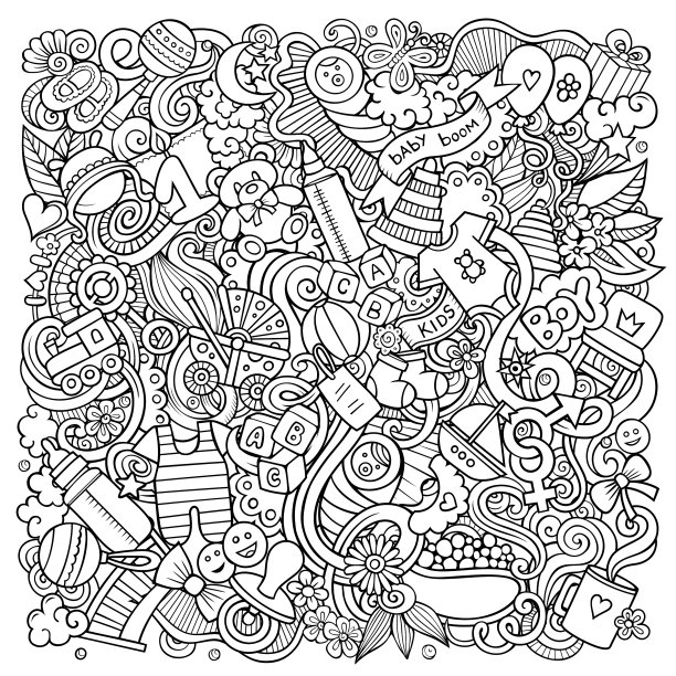 宝宝用手画的涂鸦很有趣图片 宝宝用手画的涂鸦很有趣图片下载