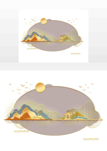 新中国风山水图片 新中国风山水图片下载