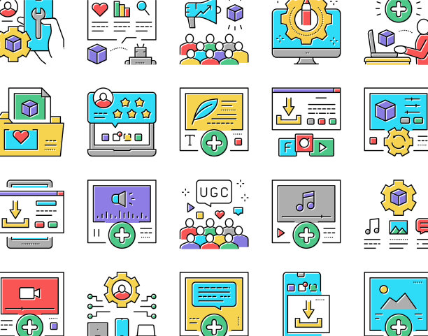 用户生成的内容集合图标集图片 用户生成的内容集合图标集图片下载