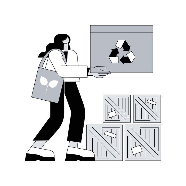低影响包装抽象概念矢量插图。图片 低影响包装抽象概念矢量插图。图片下载