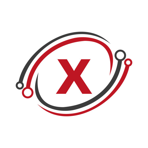 科技标志设计上的X字母概念。科技网Logo模板图片 科技标志设计上的X字母概念。科技网Logo模板图片下载