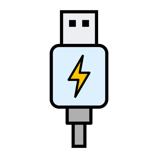 Usb插头电缆图标技术连接设备图片 Usb插头电缆图标技术连接设备图片下载