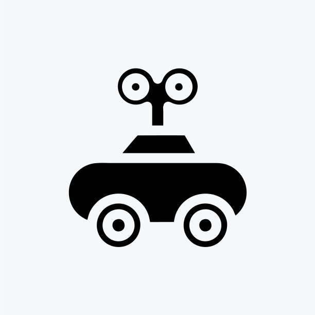 钟表车图标适合儿童字形符号图片 钟表车图标适合儿童字形符号图片下载