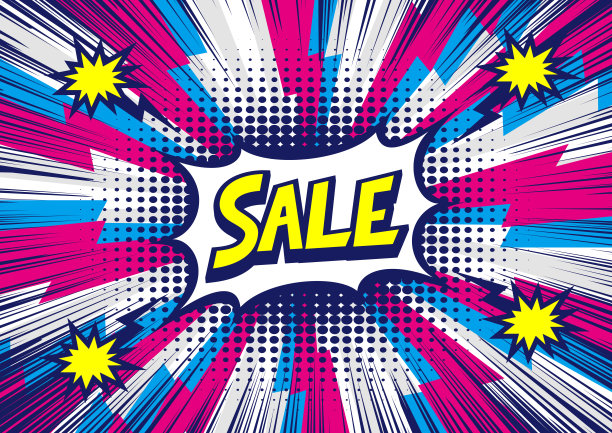 アメコミ素材SALE illustration halftone dot versus comic. Comics book template background. Pop art colorful backdrop.图片 アメコミ素材SALE illustration halftone dot versus comic. Comics book template background. Pop art colorful backdrop.图片下载