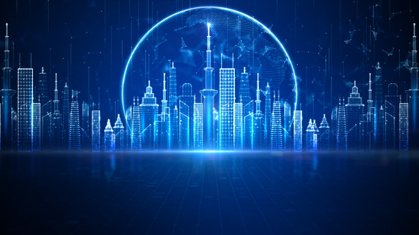 网络空间和元宇宙的智慧城市,技术数字网络连接,社交网络连接,蓝色抽象背景概念。3d渲染图片 网络空间和元宇宙的智慧城市,技术数字网络连接,社交网络连接,蓝色抽象背景概念。3d渲染图片下载