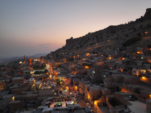 Old Mardin City Night无人机照片,Mardin Turkey图片 Old Mardin City Night无人机照片,Mardin Turkey图片下载