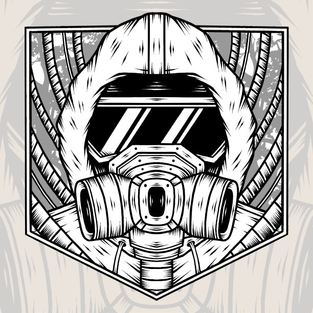 老式防毒面具机器人图片 老式防毒面具机器人图片下载