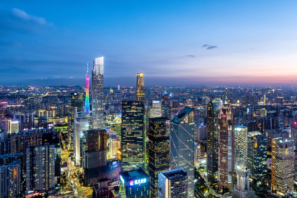 广州城市的天际线图片 广州城市的天际线图片下载