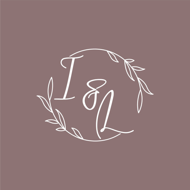 Il婚礼首字母字母组合logo创意图片 Il婚礼首字母字母组合logo创意图片下载