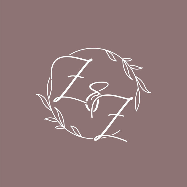 Zz婚礼首字母字母组合logo创意图片 Zz婚礼首字母字母组合logo创意图片下载