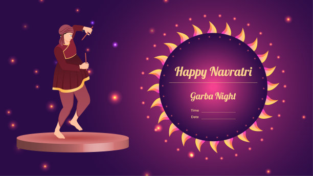 创造性的dandiya矢量,快乐的Navratri。图片 创造性的dandiya矢量,快乐的Navratri。图片下载