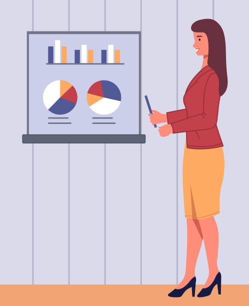 女员工做业绩汇报图片 女员工做业绩汇报图片下载