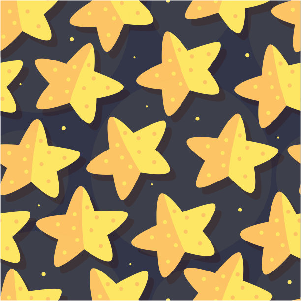 可爱的无缝图案与卡通明星。说明背景。图片 可爱的无缝图案与卡通明星。说明背景。图片下载