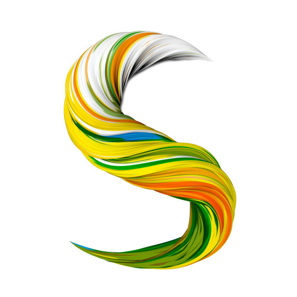 彩色3d字母,丙烯酸字母s,绿色和黄色字母图片 彩色3d字母,丙烯酸字母s,绿色和黄色字母图片下载