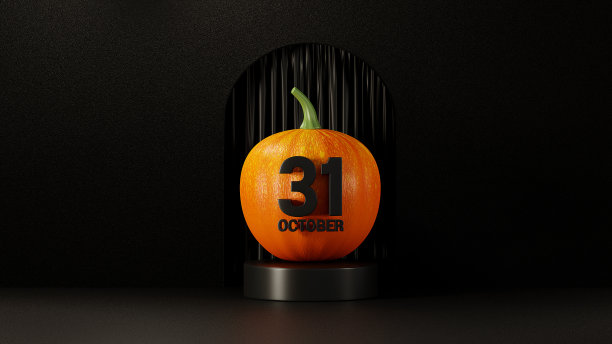 3D渲染南瓜万圣节10月31日283图片 3D渲染南瓜万圣节10月31日283图片下载