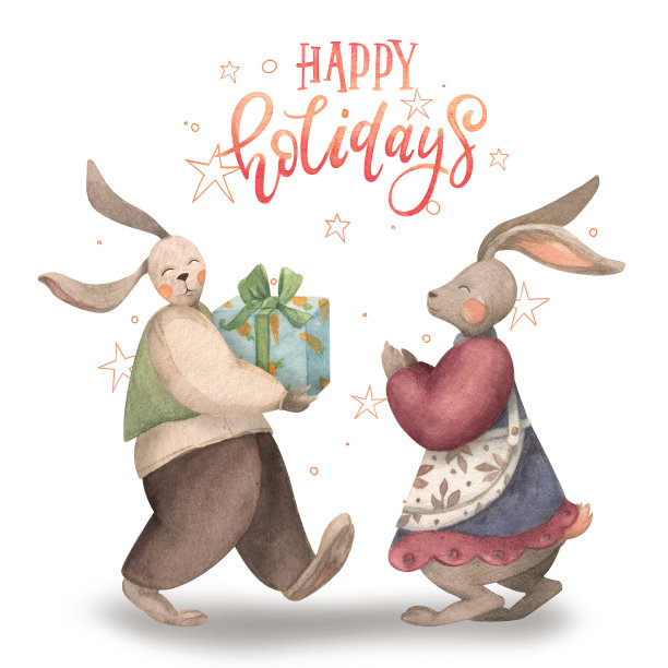 快乐的兔子图片 快乐的兔子图片下载