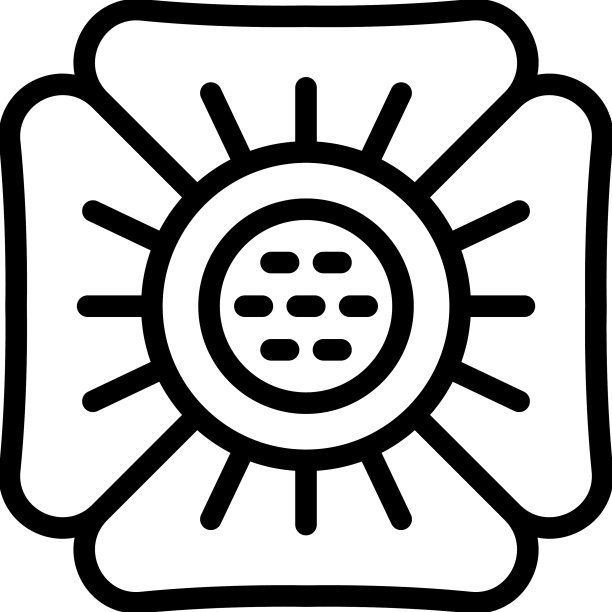 马来西亚莱佛士图标轮廓花图片 马来西亚莱佛士图标轮廓花图片下载