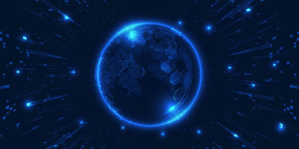数字通信创新与技术矢量图。图片 数字通信创新与技术矢量图。图片下载