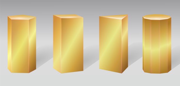 金色的讲台,金色的柱子。金属光泽的舞台,3d基管基座集合,空钢瓶奖,圆形或立方体豪华产品展示。向量的实际形状图片 金色的讲台,金色的柱子。金属光泽的舞台,3d基管基座集合,空钢瓶奖,圆形或立方体豪华产品展示。向量的实际形状图片下载