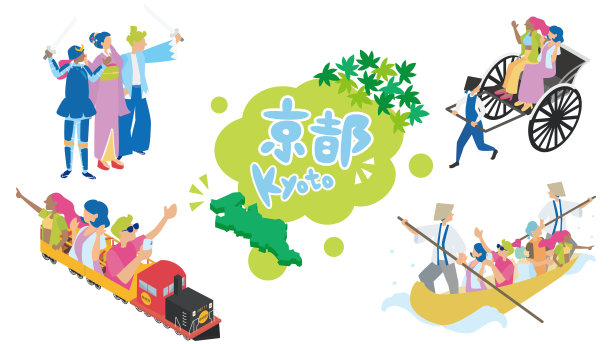 外国游客在京都享受观光和休闲图片 外国游客在京都享受观光和休闲图片下载